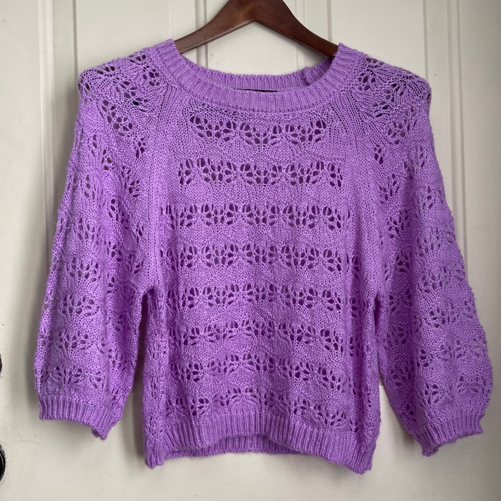 Purple/Violet Knit Sweater